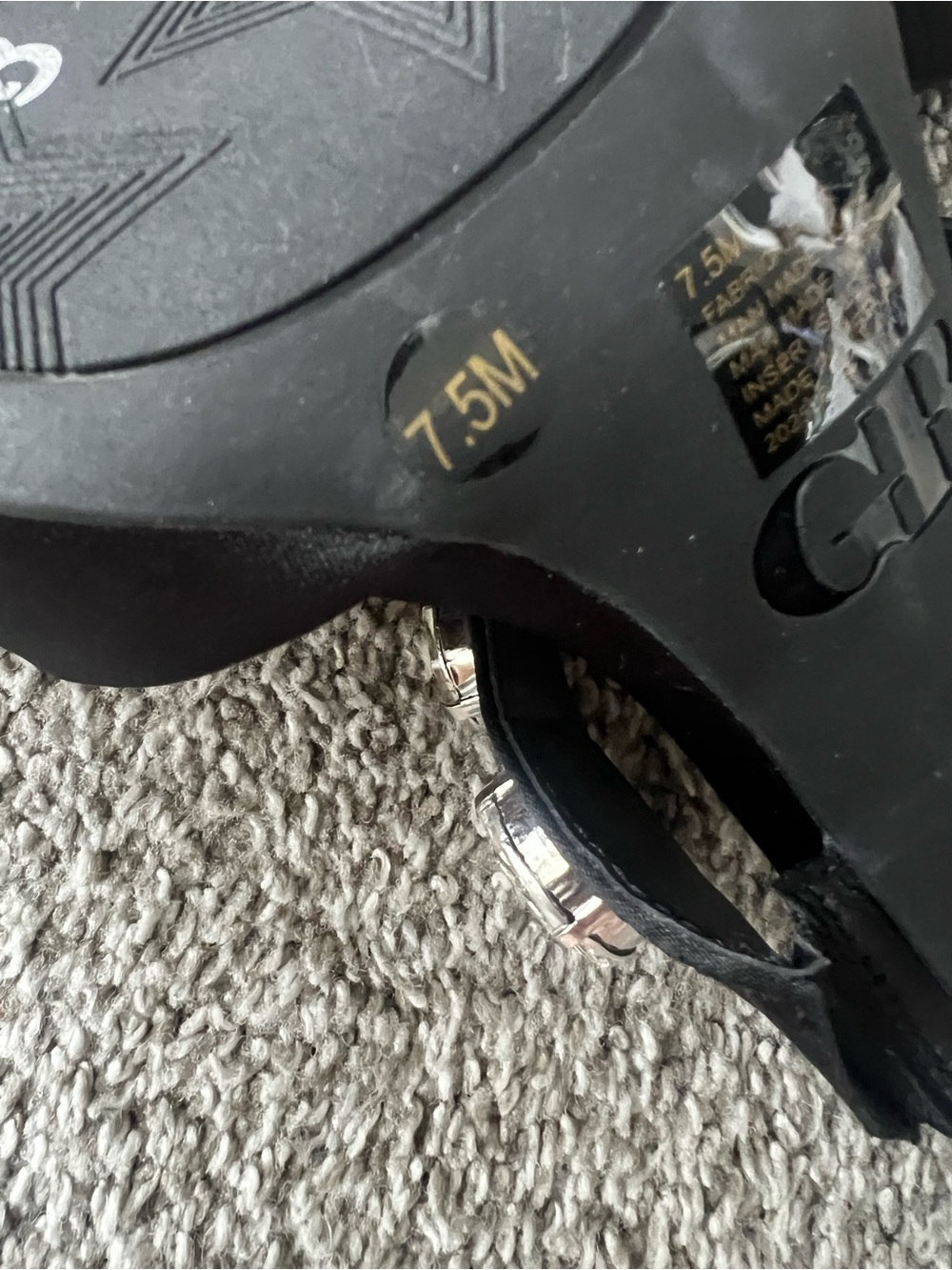 Gianni Bini Black Crystal-Embellished Heeled Sandals - Picture 4 of 8